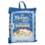 Рис Басмати индийский непропаренный Нано Шри (Indian Basmati Rice Nano Sri), 5 кг.