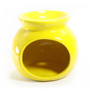  Фото - Аромалампа Желтая керамика глазурь 6 см.